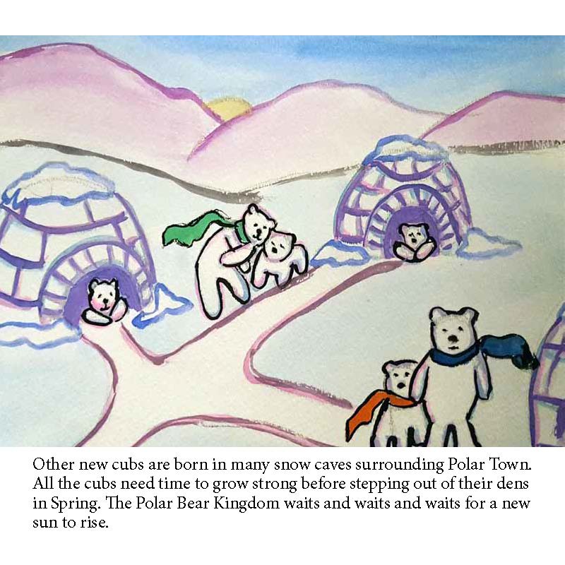 Scarlett's Tapestry Trails - finished illustrated spread, page 11